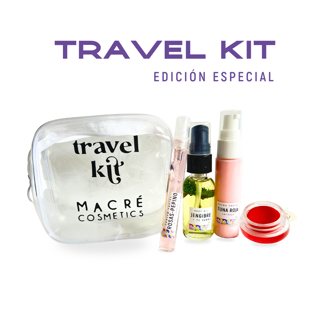 MINI TRAVEL KIT - EDICIÓN ESPECIAL -MACRÉ COSMETICS